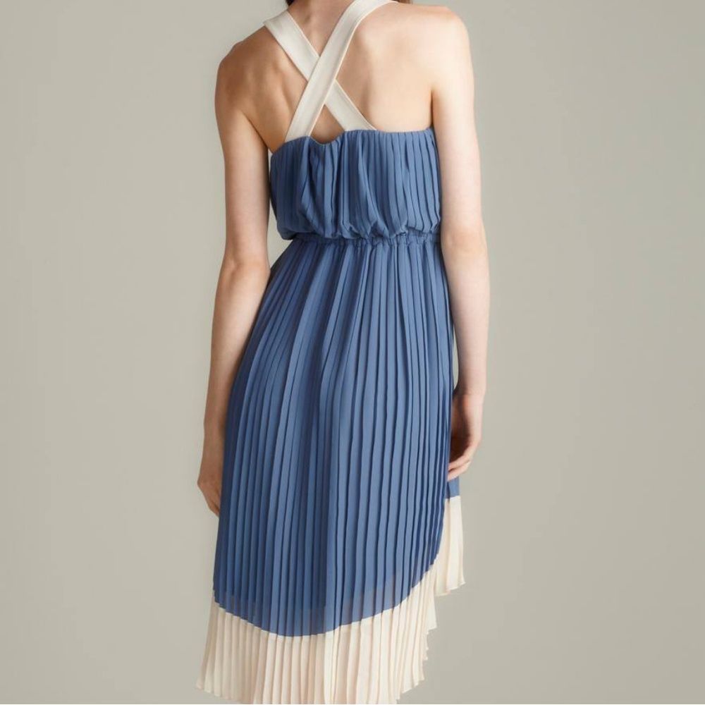 SOLD! JESSICA SIMPSON Hi-Lo Pleated Dress NWT - Picture 4 of 8